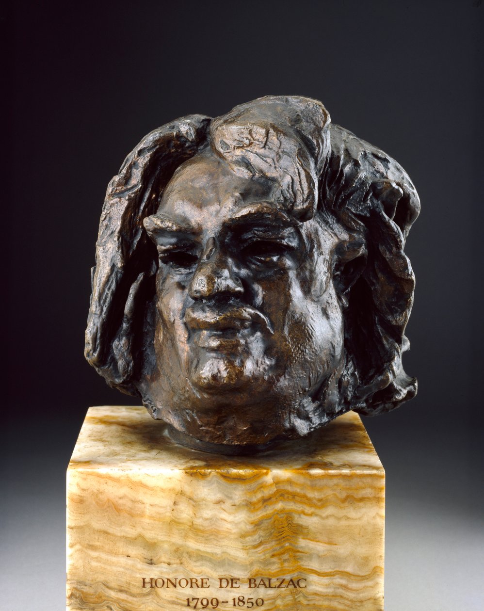 Balzac, Head before the Last Study, c1890