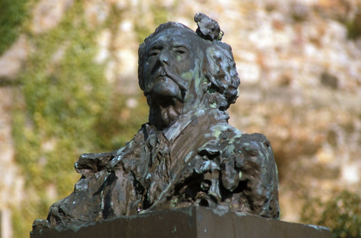 Bronzebuste af Jules Barbey d
