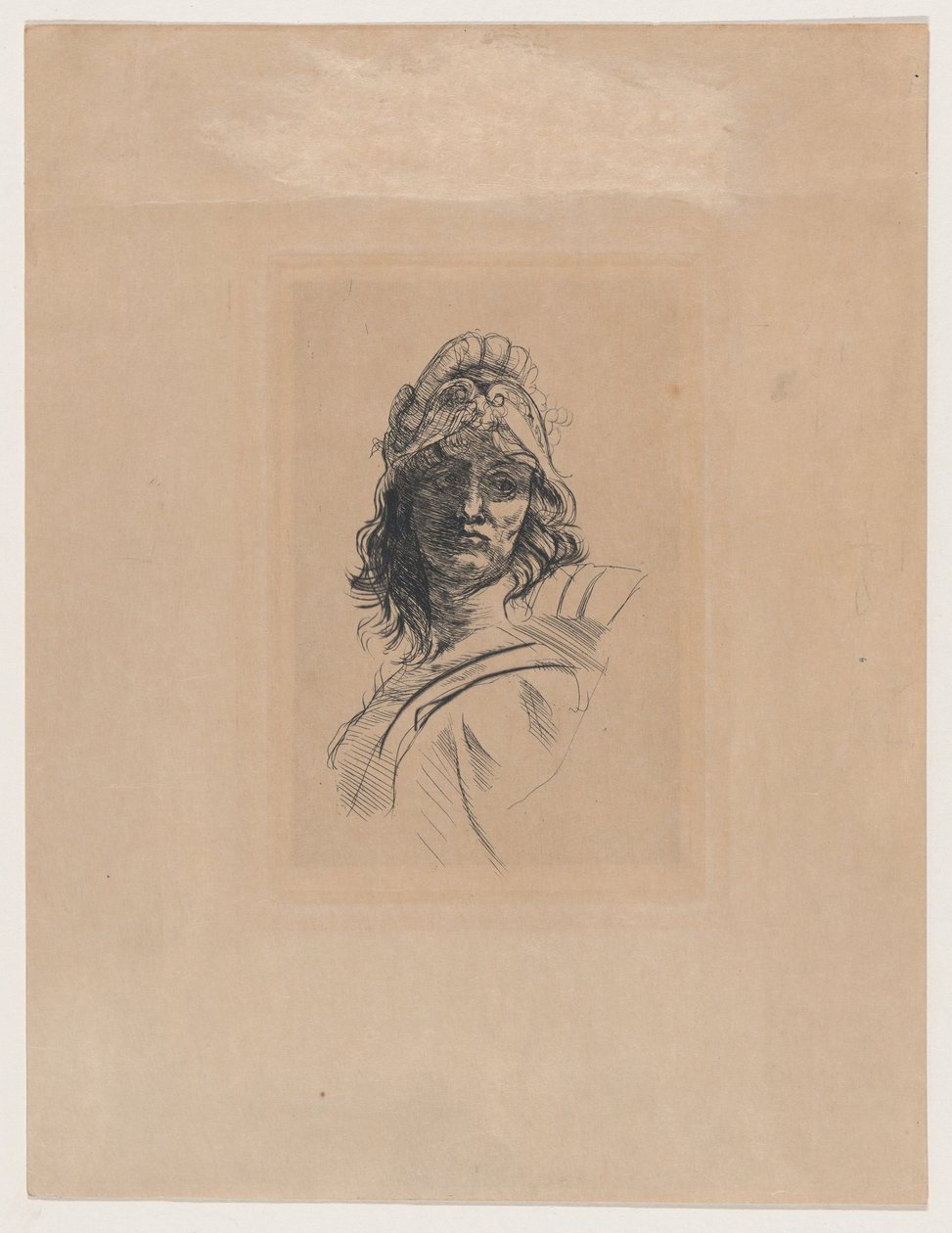 Buste af Bellona af Auguste Rodin