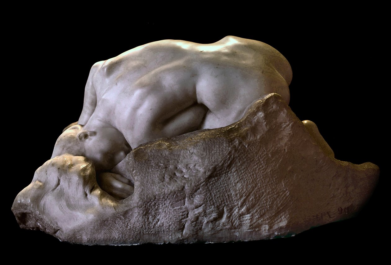 Danaide-skulptur af Auguste Rodin (1840-1917) Paris fra det 19. århundrede, Musee Rodin af Auguste Rodin