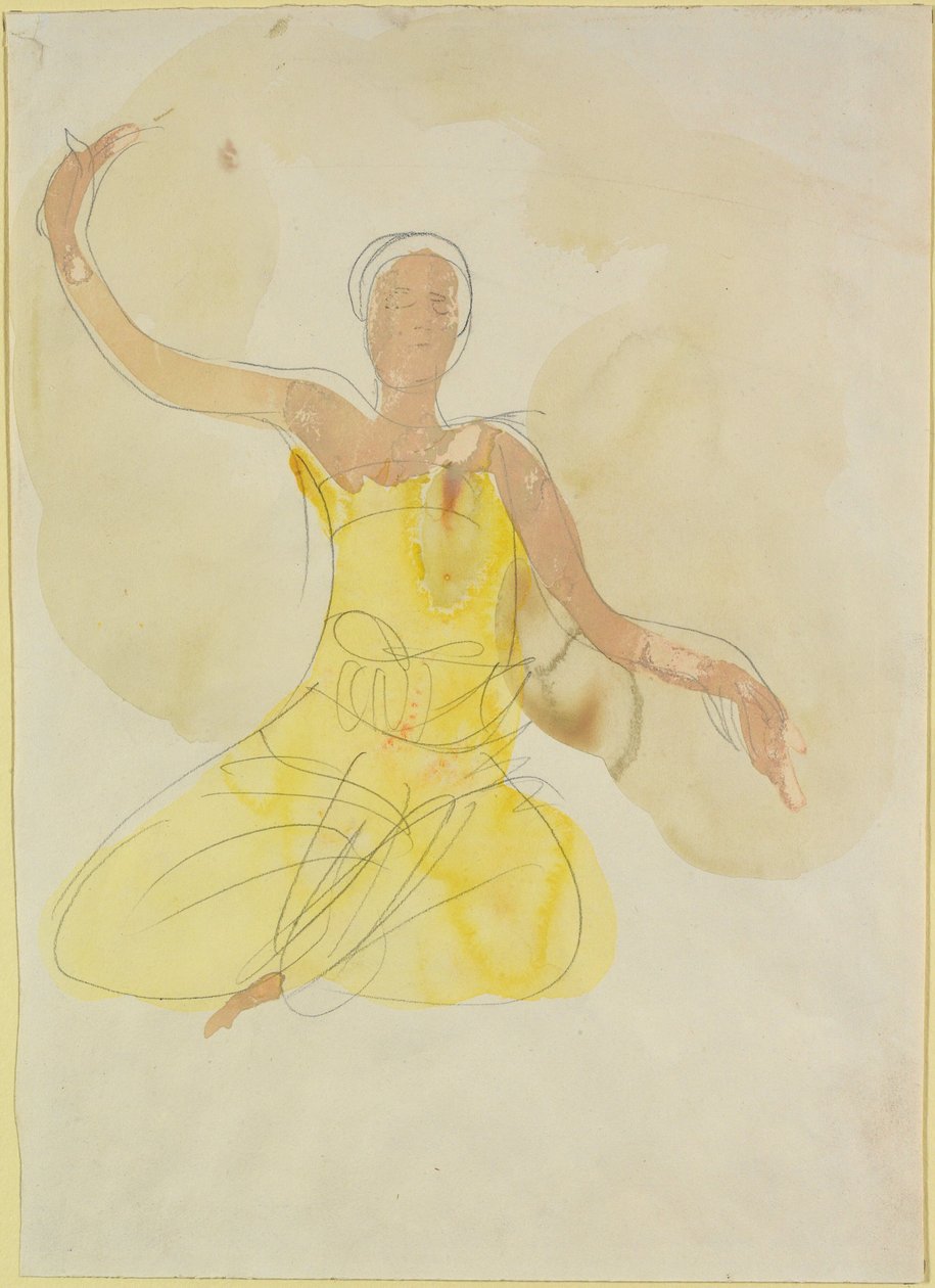 Tänzerin des Königlichen Kambodschanischen Balletts af Auguste Rodin