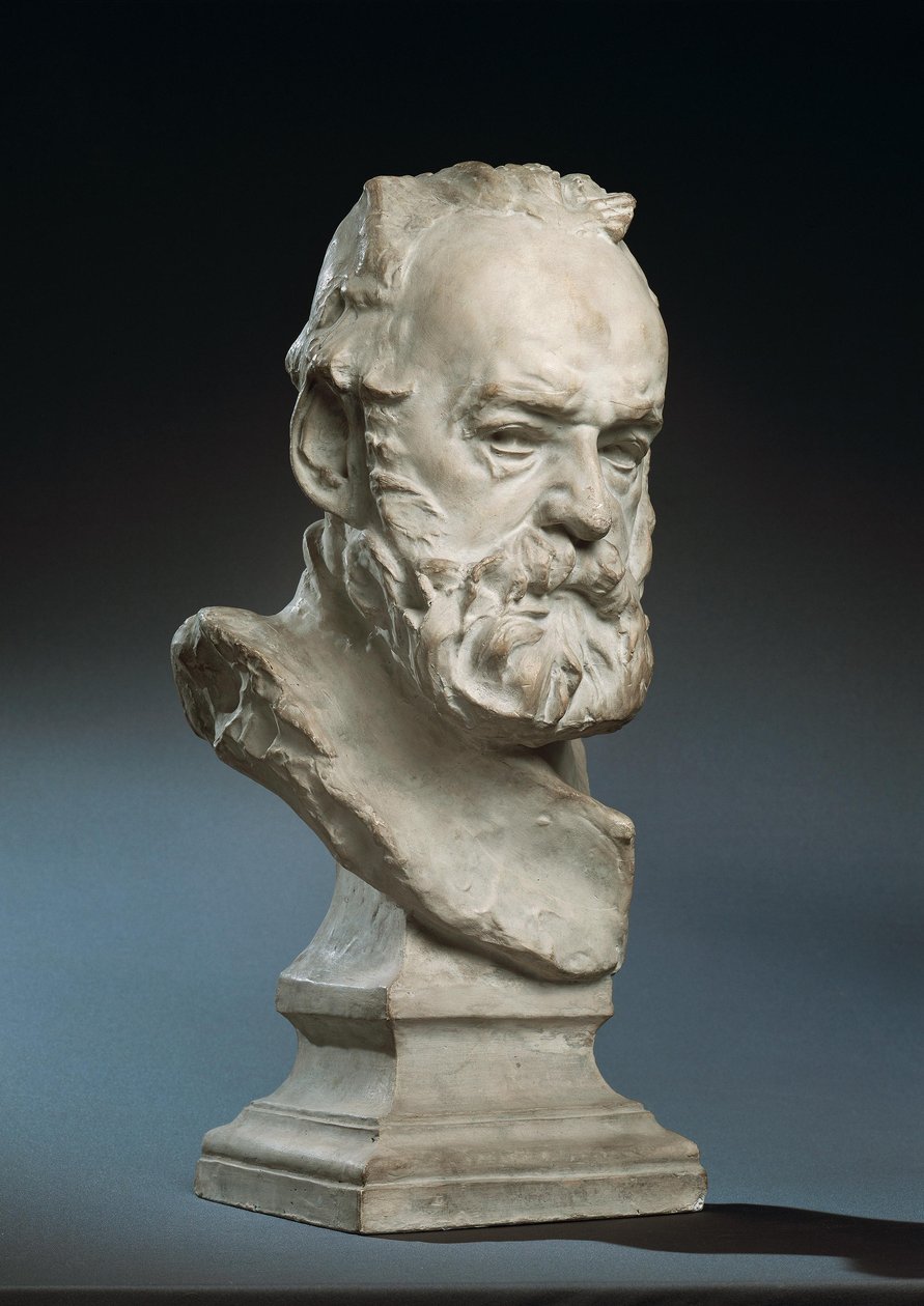 Forfatteren Victor Hugo af Auguste Rodin