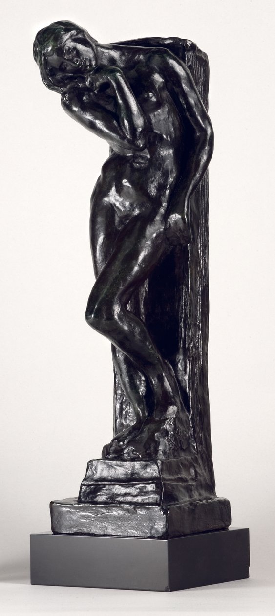 Eva med langt hår, 187880 (bronze) af Auguste Rodin