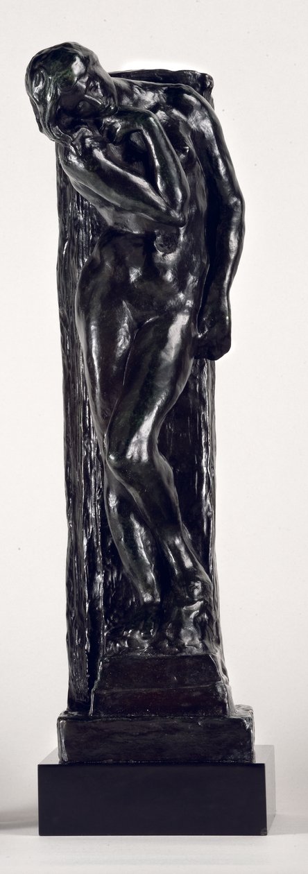 Eva med langt hår, 187880 (bronze) af Auguste Rodin