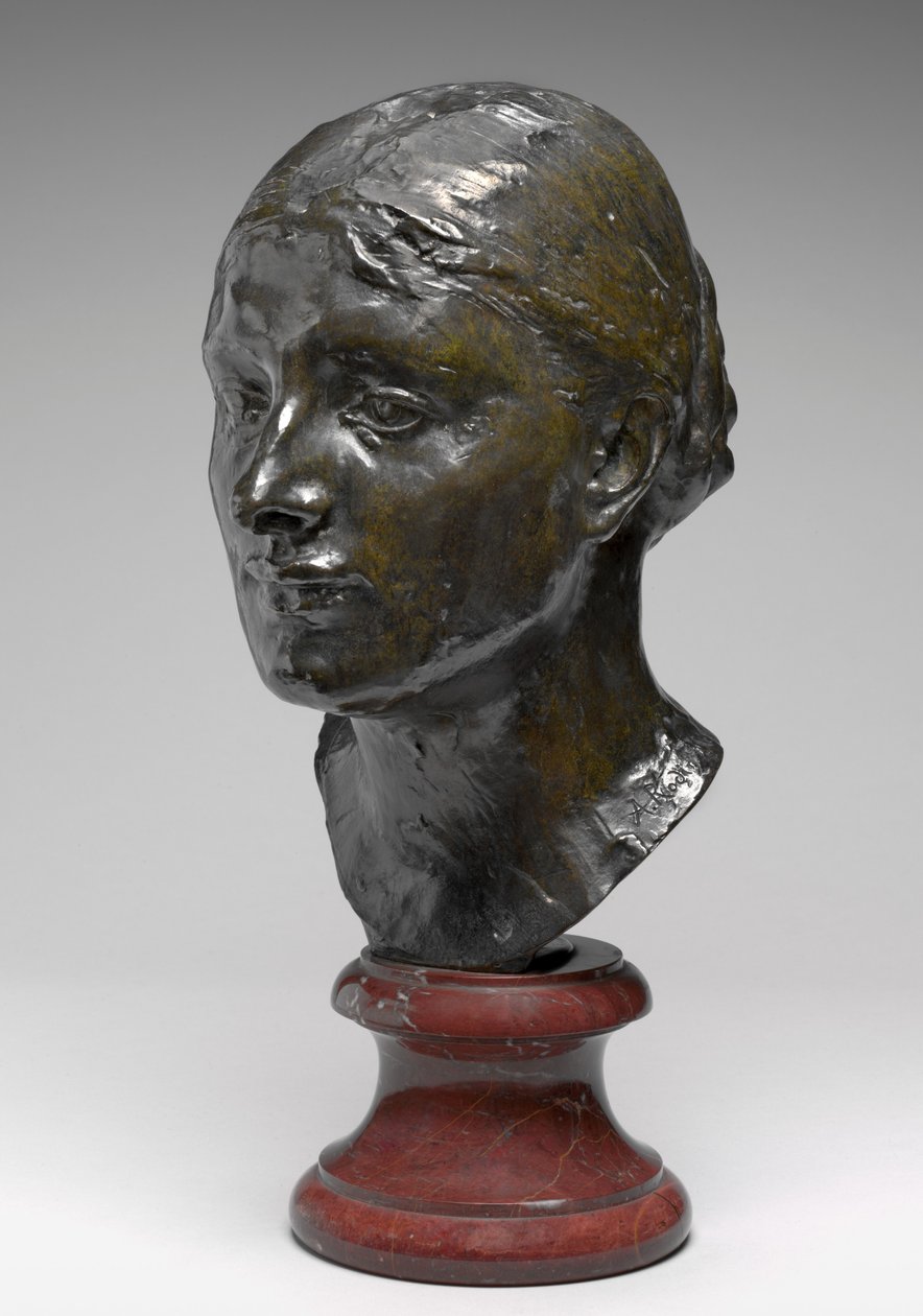 Leder af Mrs. John Peter Russell Marianna Mattiocco della Torre, model 1888. af Auguste Rodin
