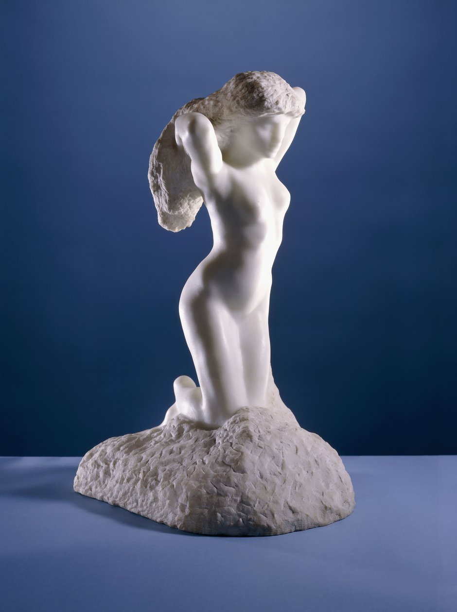 Den knælende faunesse, 1906 af Auguste Rodin