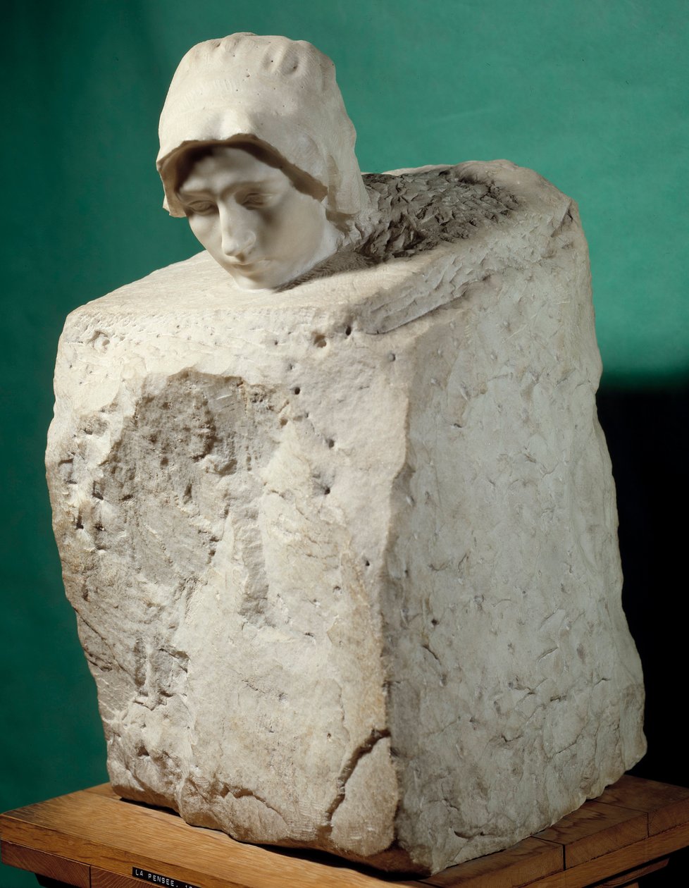 Tankeskulptur af Auguste Rodin (1840-1917) 1886-1889 Paris, Rodin Museum af Auguste Rodin