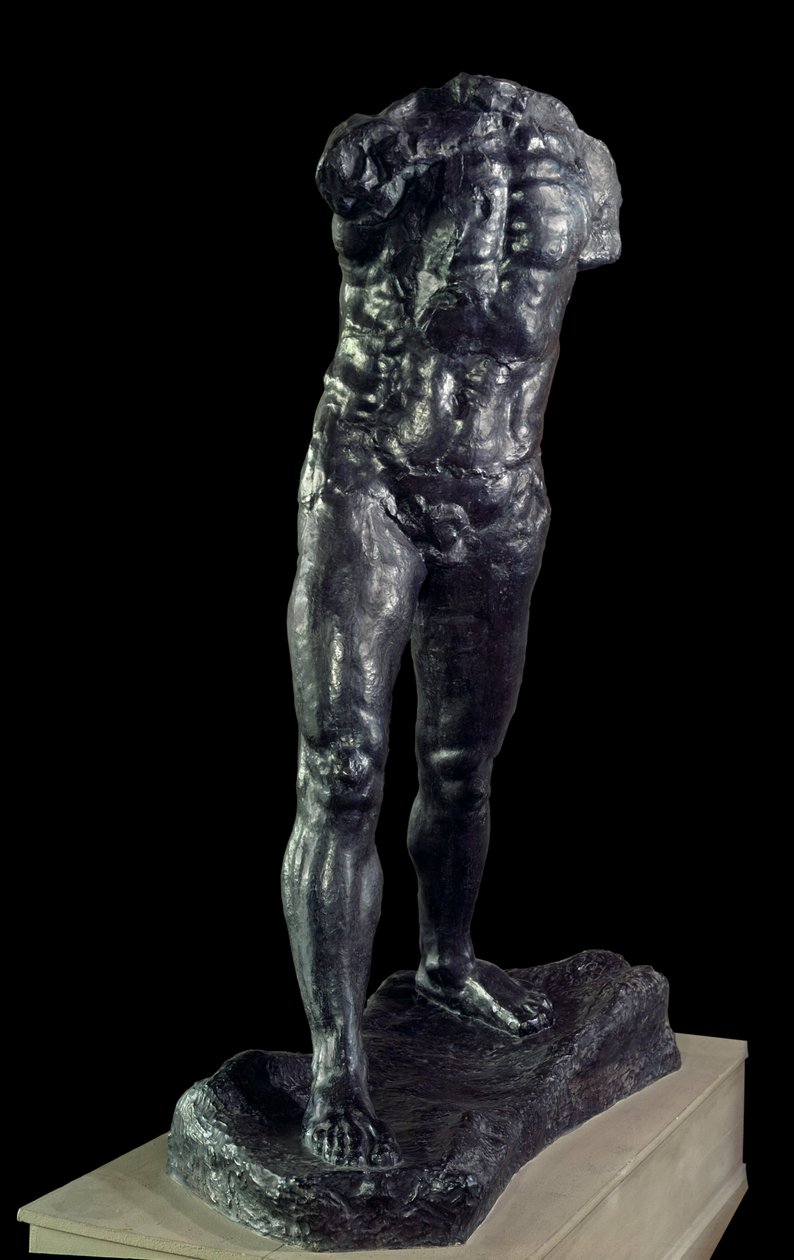 The Walking Man Bronzeskulptur af Auguste Rodin (1840-1917) 1905 Paris, Musee Rodin. af Auguste Rodin
