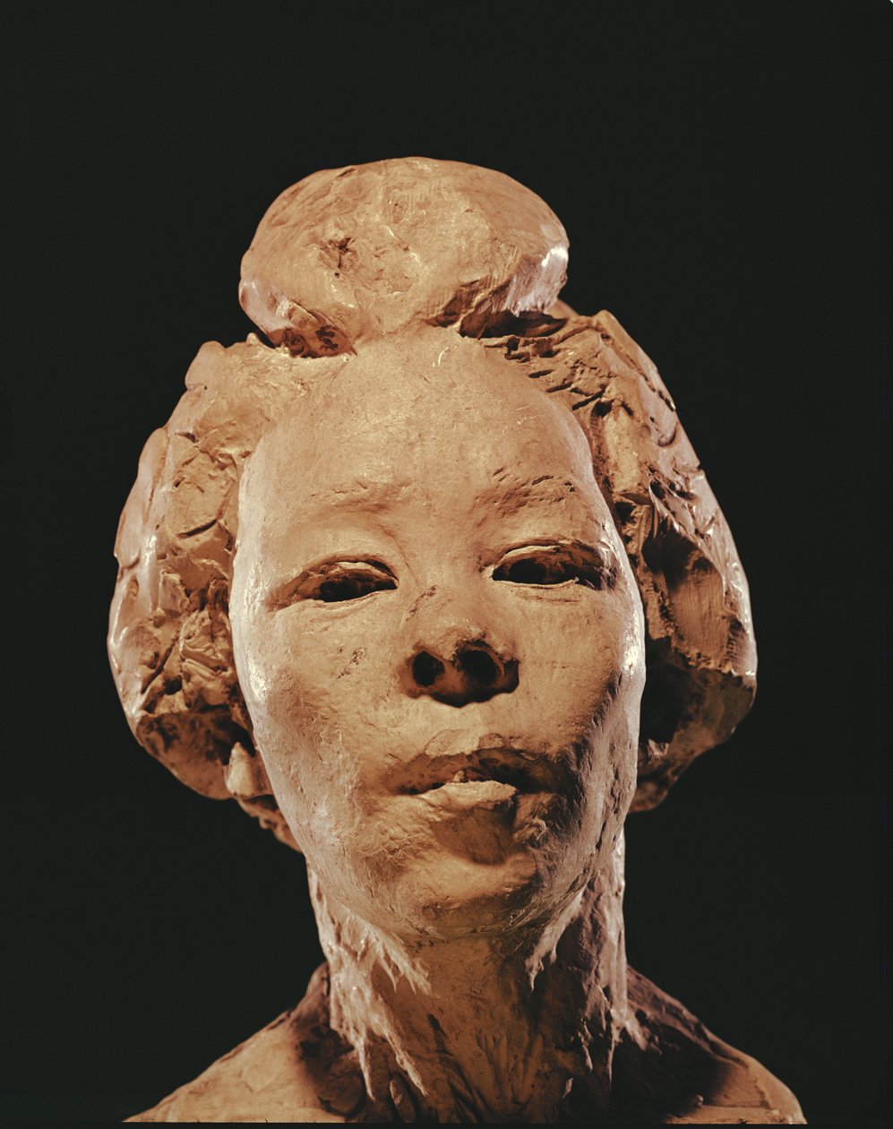 Madame Hanako, 1908 (ler) af Auguste Rodin