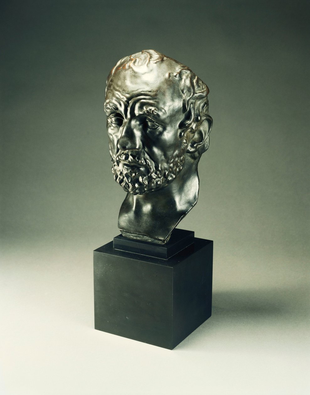 Mand med den brækkede næse; Manden med den brækkede næse, 1864 af Auguste Rodin
