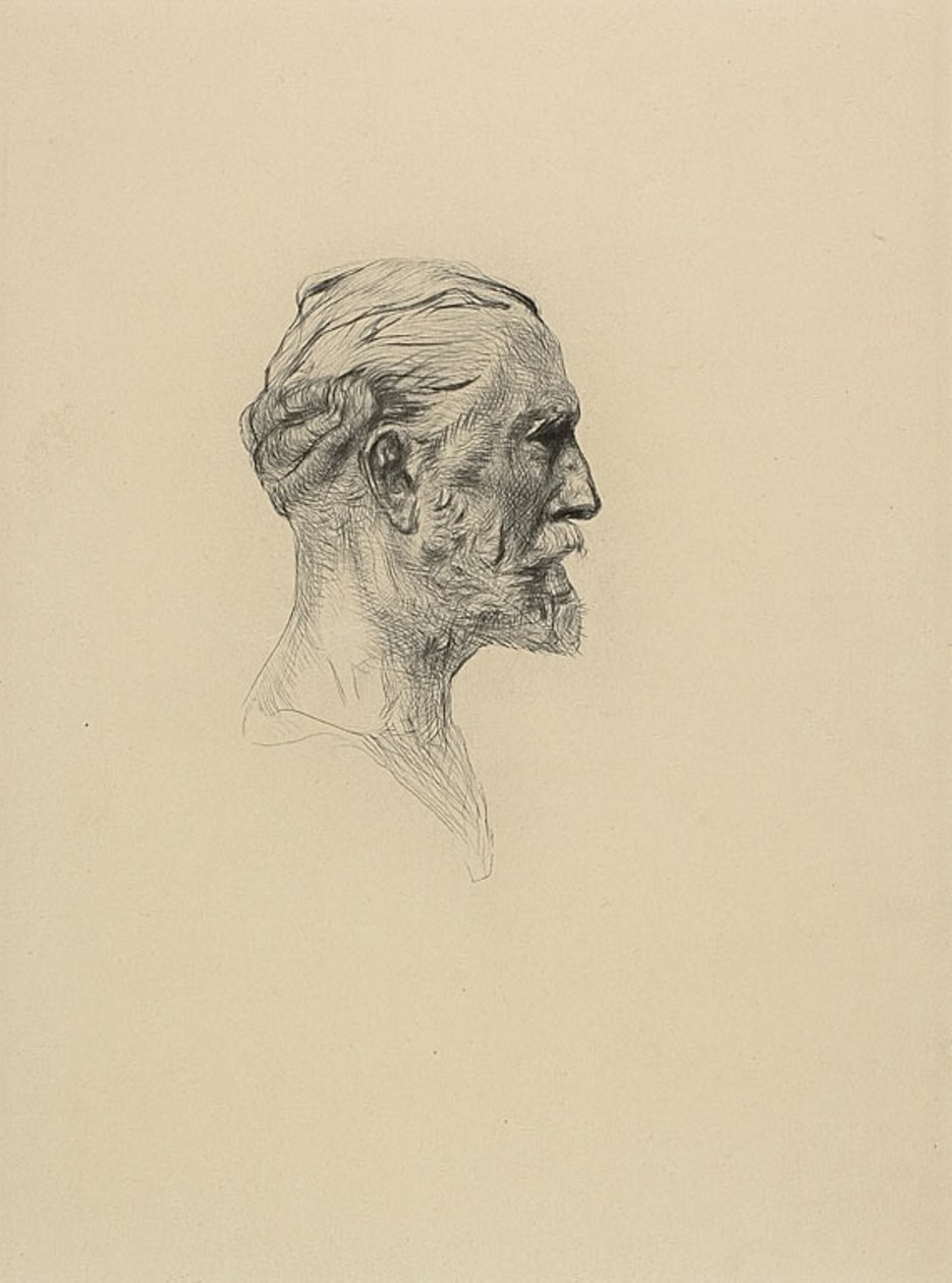 Portræt af Antonin Proust af Auguste Rodin