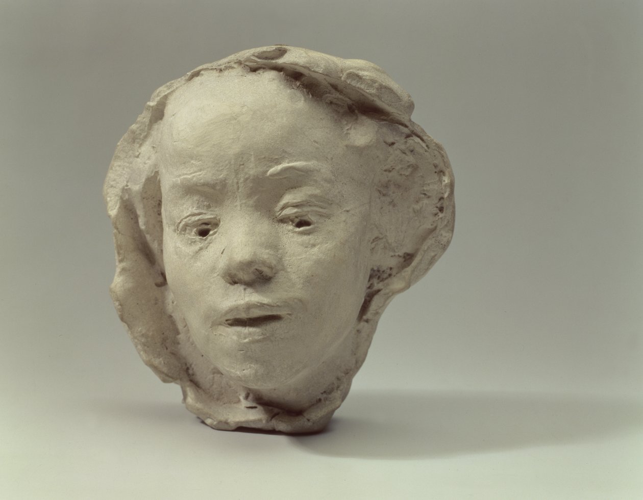 Portræt af Hanako (1868-1945), 1908 (gips) af Auguste Rodin