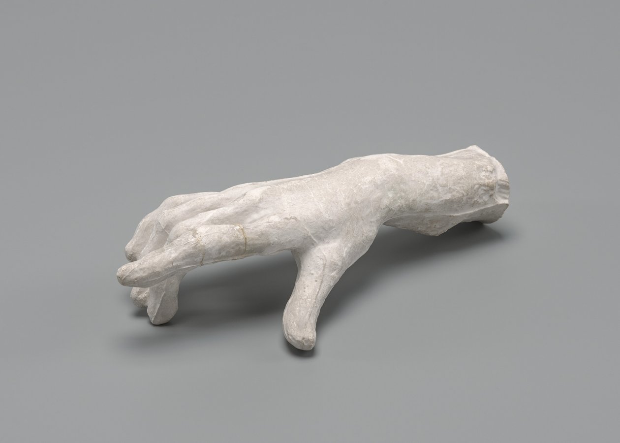 Højre hånd, muligvis 1880. af Auguste Rodin