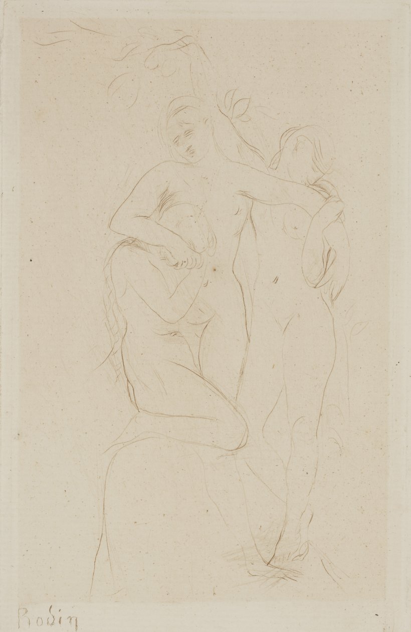 Sjæle i skærsilden af Auguste Rodin