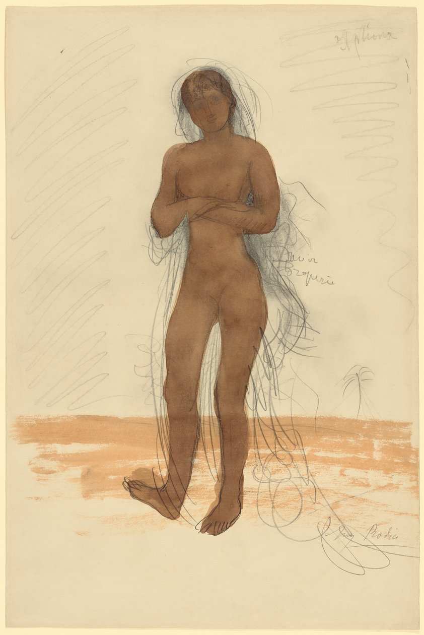 Sphinx, ca. 1898-1900 af Auguste Rodin