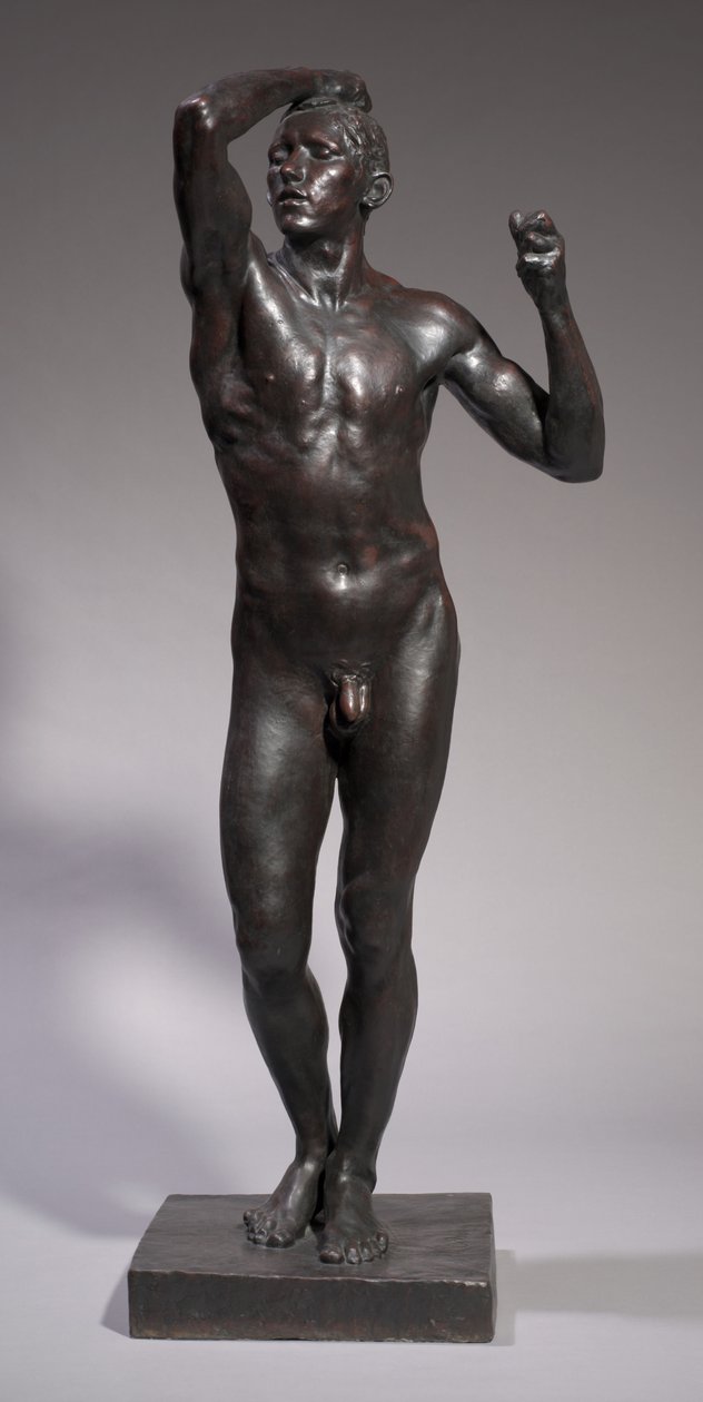 Bronzealderen, 1875-1876 af Auguste Rodin