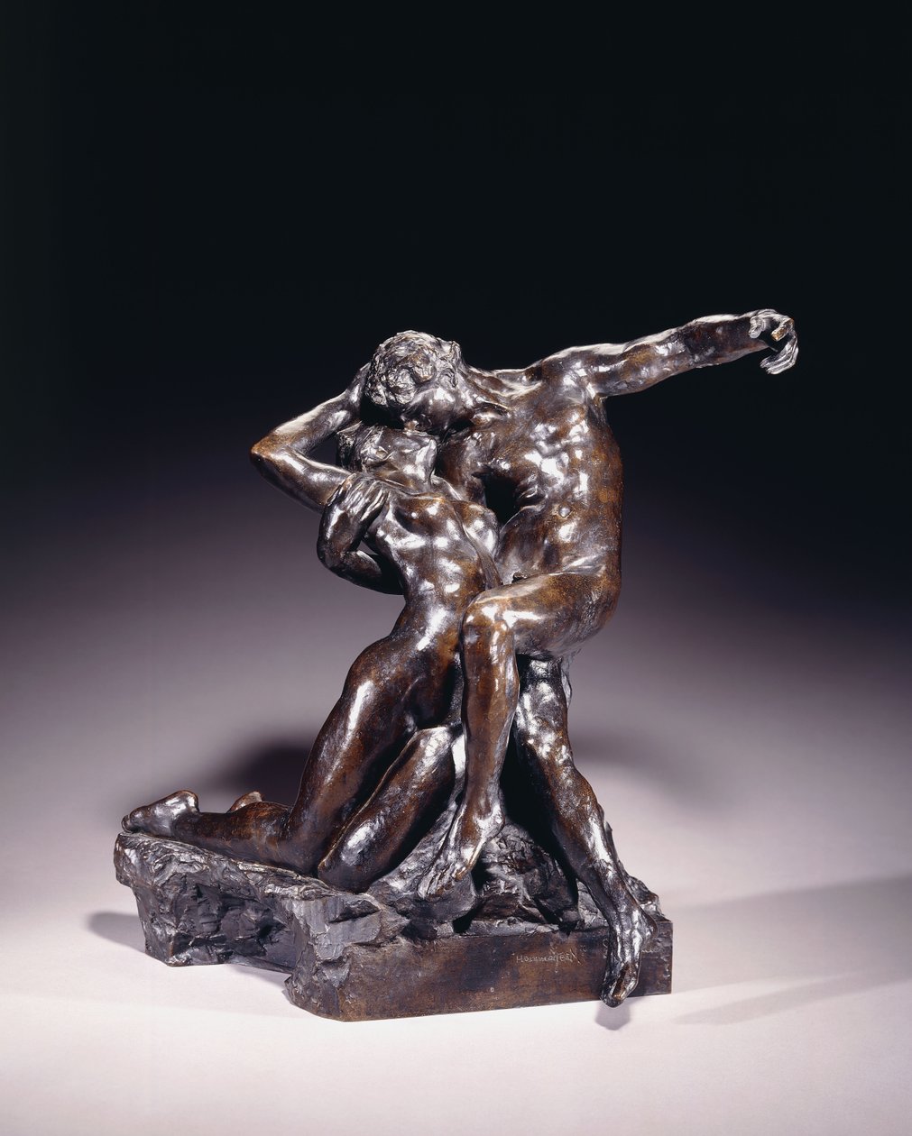 Det evige forår, første stat, før 1892 af Auguste Rodin