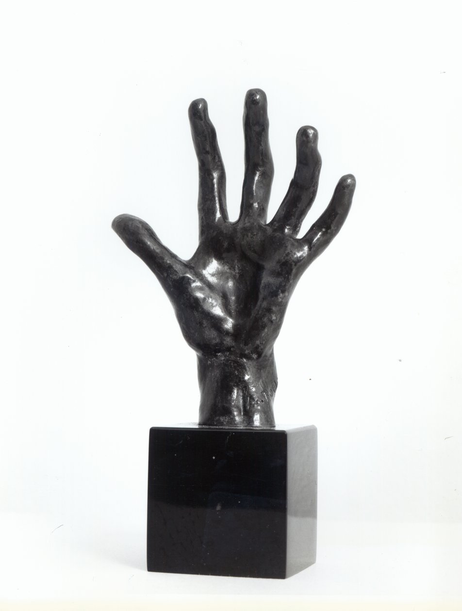 The Hand, støbt af Georges Rudier, Paris (bronze) af Auguste Rodin