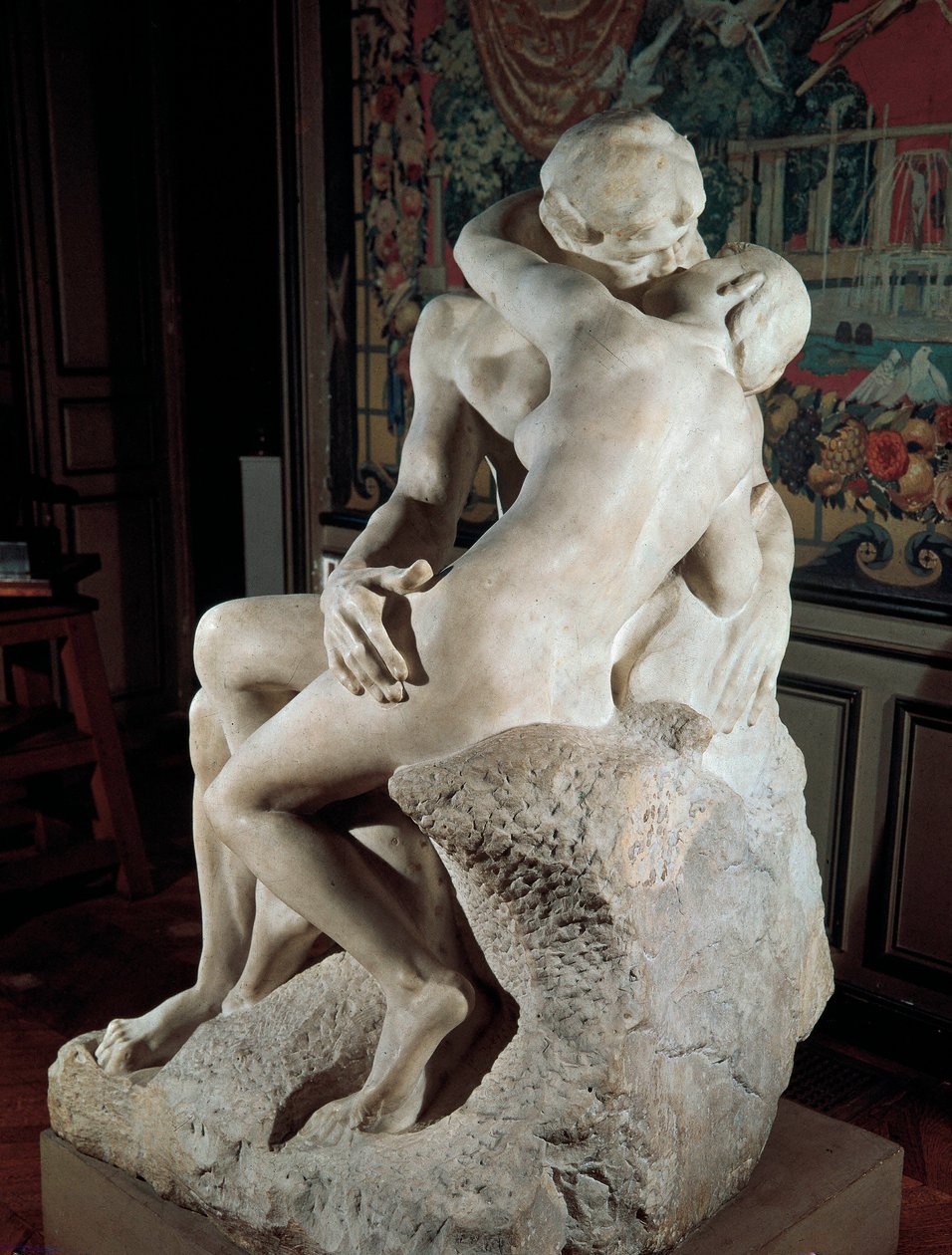 "Kysset" 1888-1898 (marmor) af Auguste Rodin