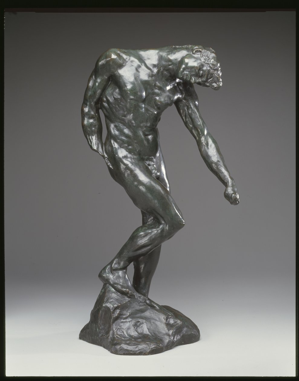 The Shade eller Adam fra "The Gates of Hell" af Auguste Rodin