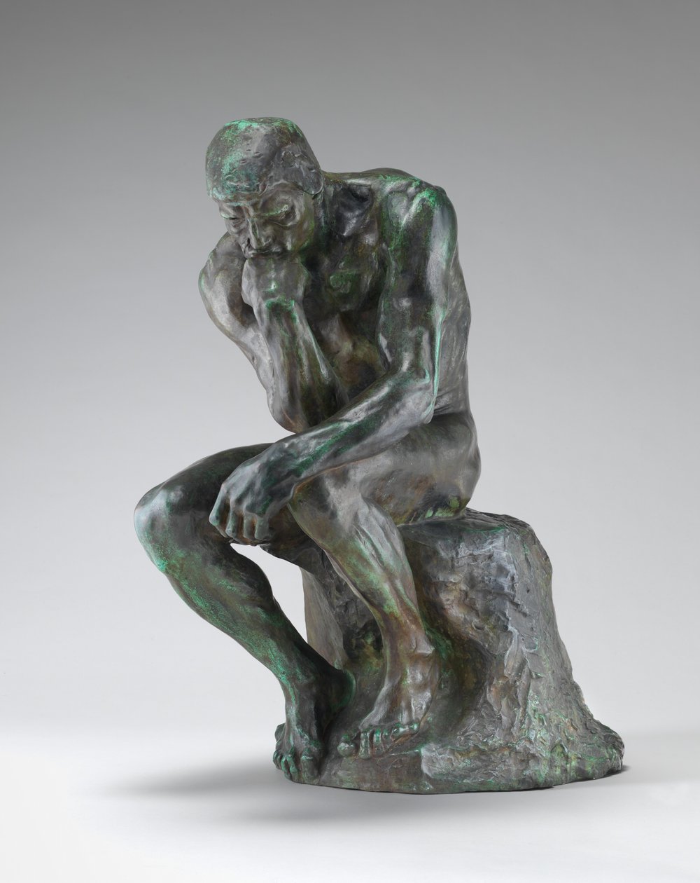 Tænkeren Tænkeren, model 1880, støbt 1901. af Auguste Rodin