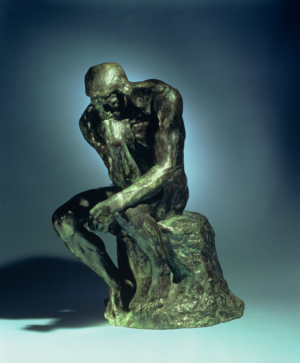 Tænkeren, ca. 1881 af Auguste Rodin
