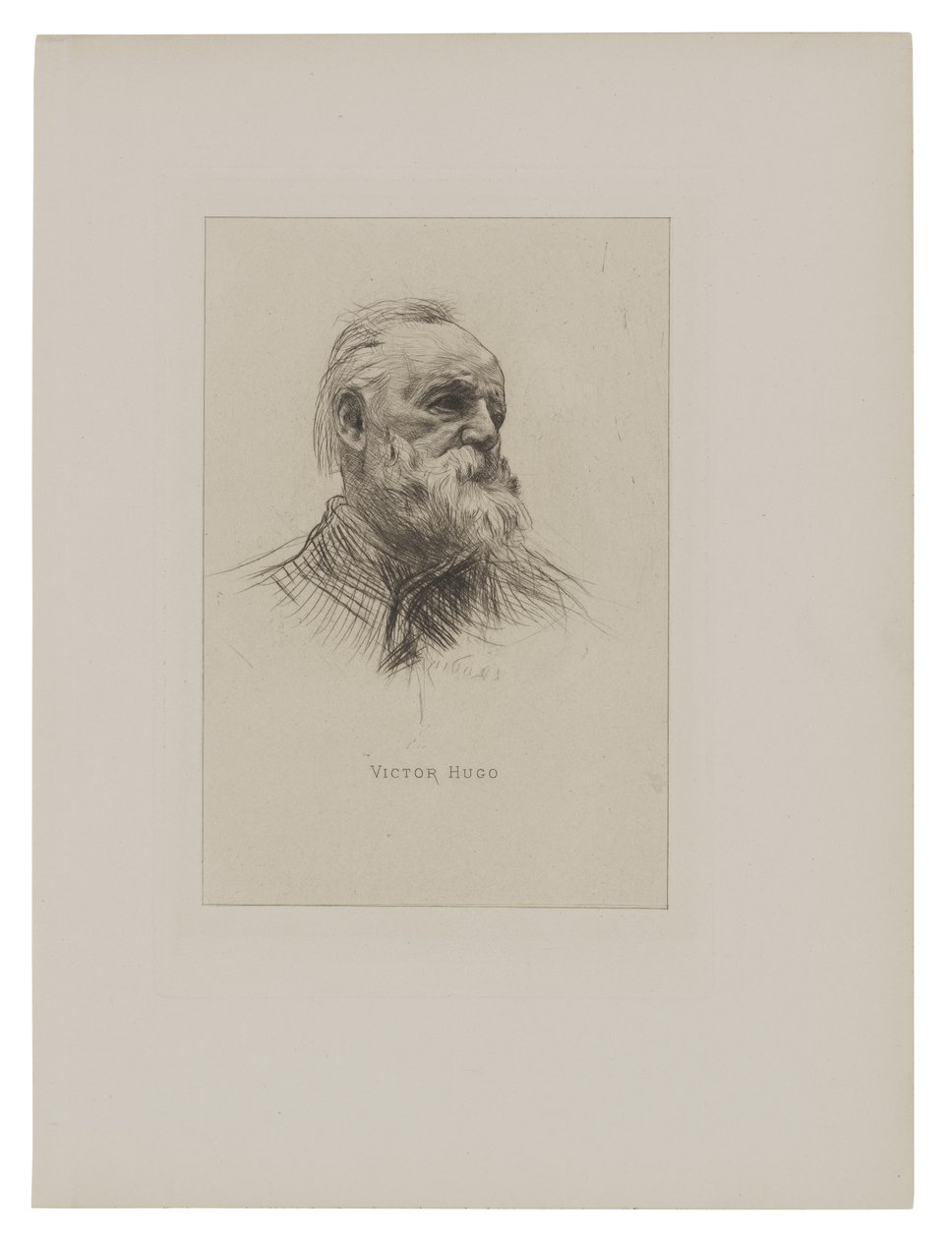 Victor Hugo af Auguste Rodin