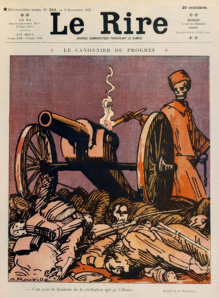 Balkankrigen  af Auguste Roubille