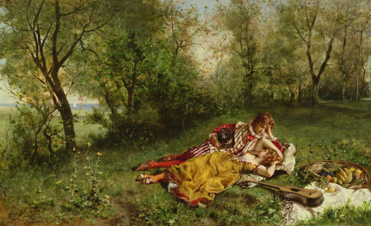 Picnic af Auguste Serrure
