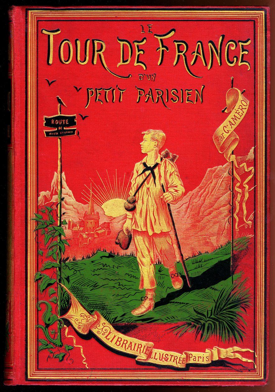 En lille parisers Tour de France af Constant Amero, omkring 1880 - 1885 (illustration) af Auguste Souze