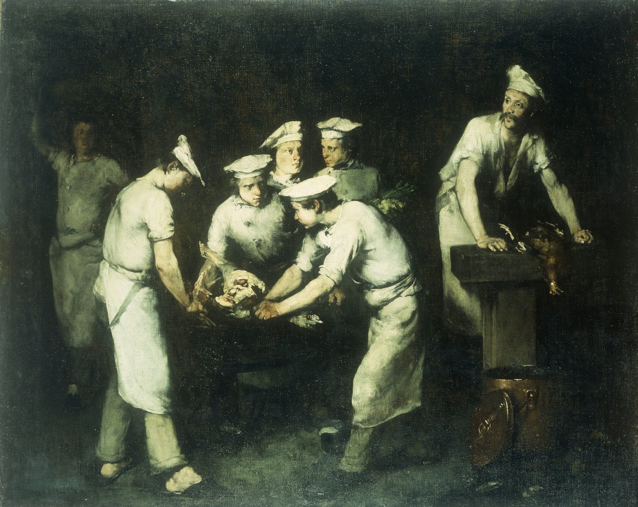Kokkene af Auguste Theodule Ribot