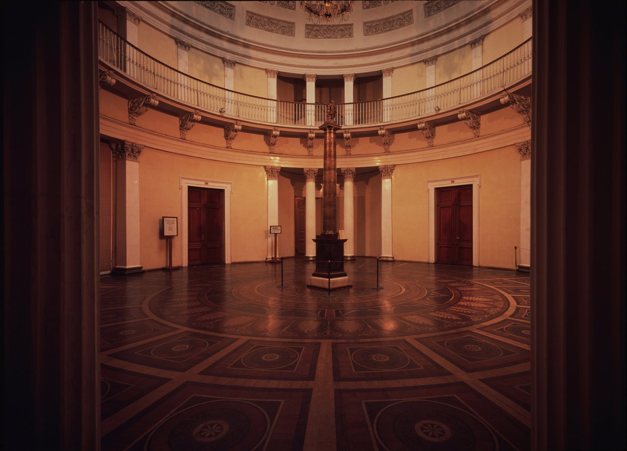 Vinterpaladsets rotunde, 1830