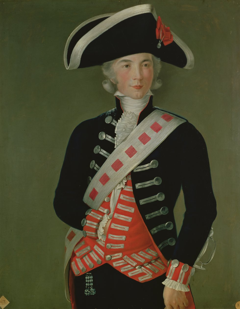 Portræt af Manuel Godoy Alvarez de Faria (1767-1851) af Augustin Esteve