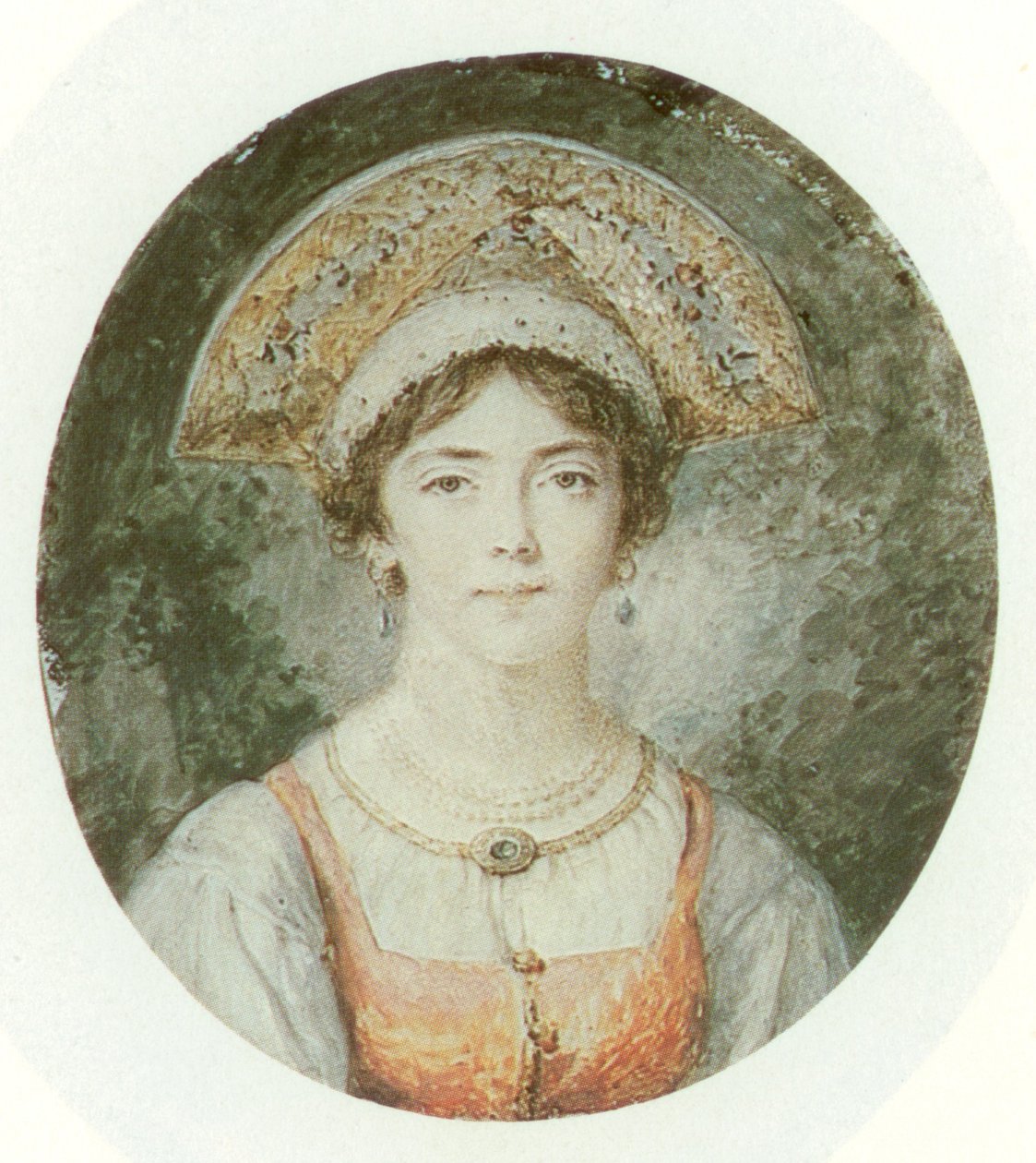 Charlotte Yulmana Ritt (1775-1842) af Augustin Ritt