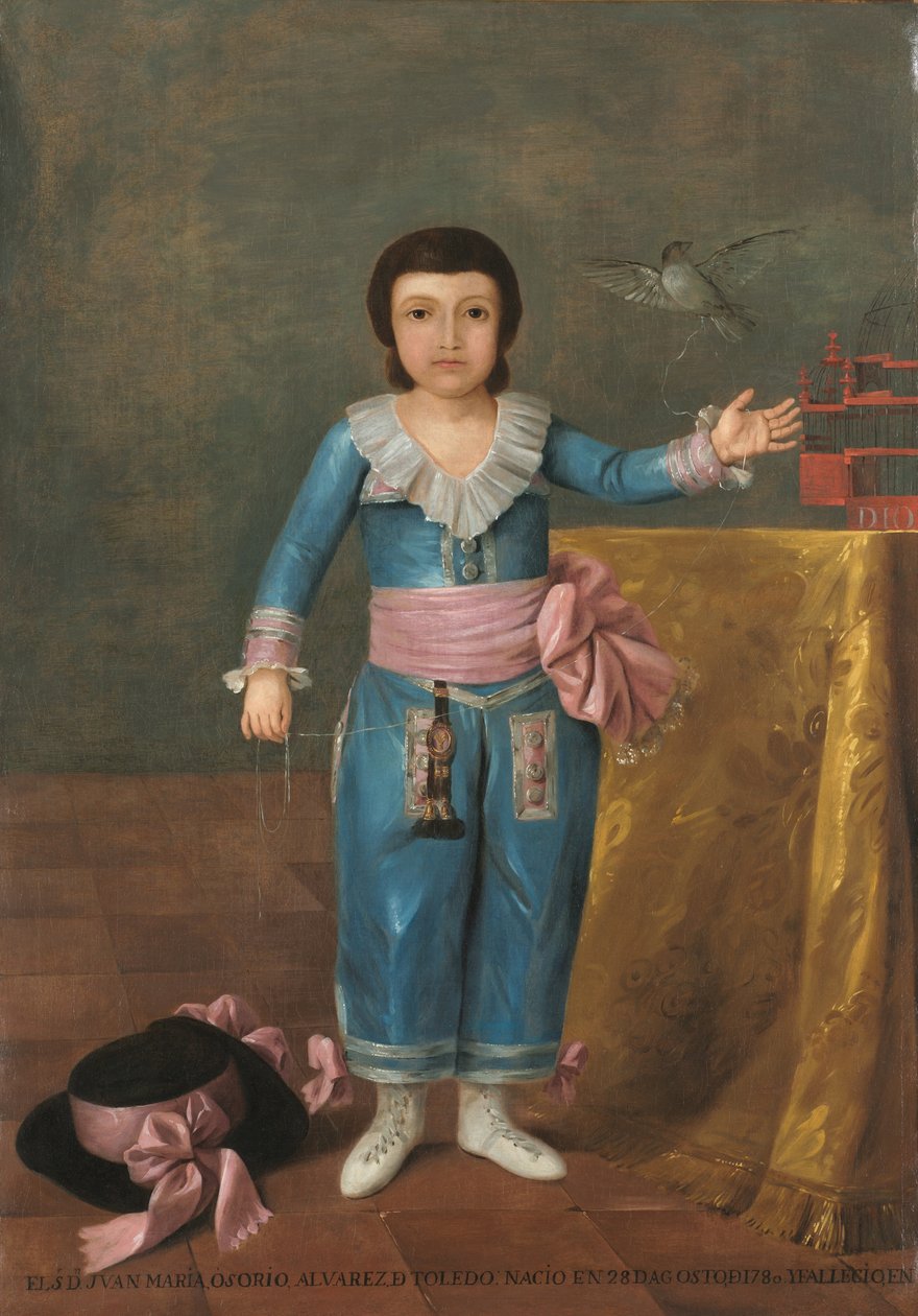 Portræt af Juan Maria Osorio, ca. 1786 (olie på lærred) af Augustin Esteve y Marques