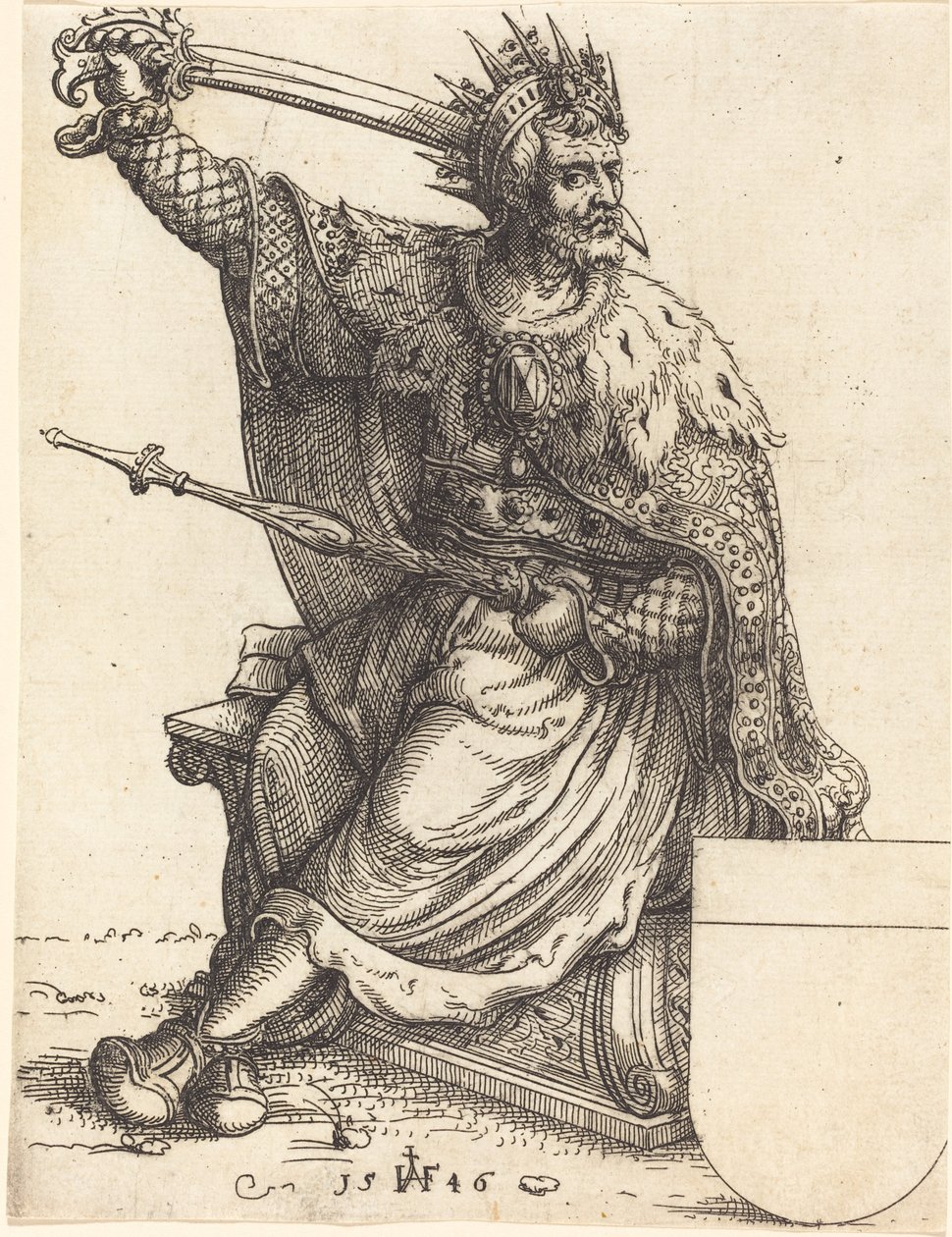 Ferdinand I af Augustin Hirschvogel