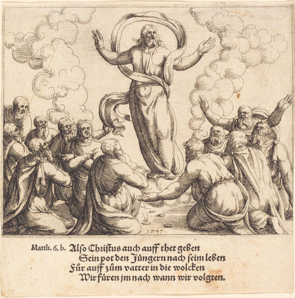 Himmelfarten af Augustin Hirschvogel