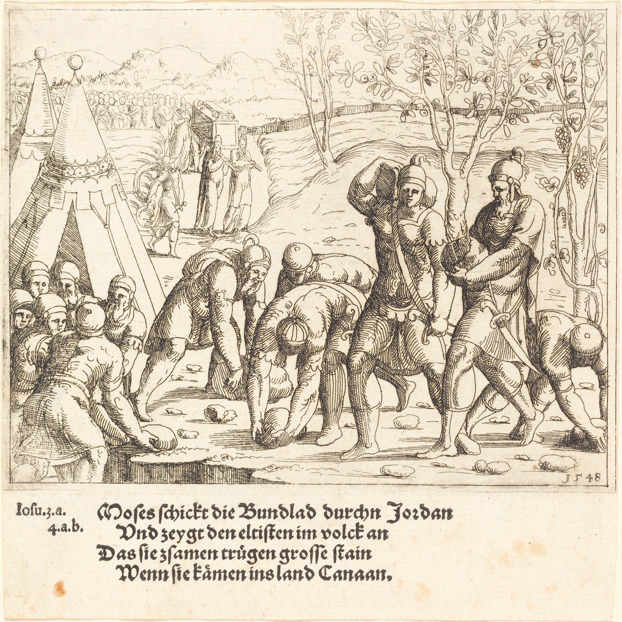 De tolv sten og Jordans vande er delt af Augustin Hirschvogel