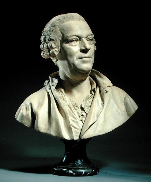 Buste af Marshall de Sainscy af Augustin Pajou