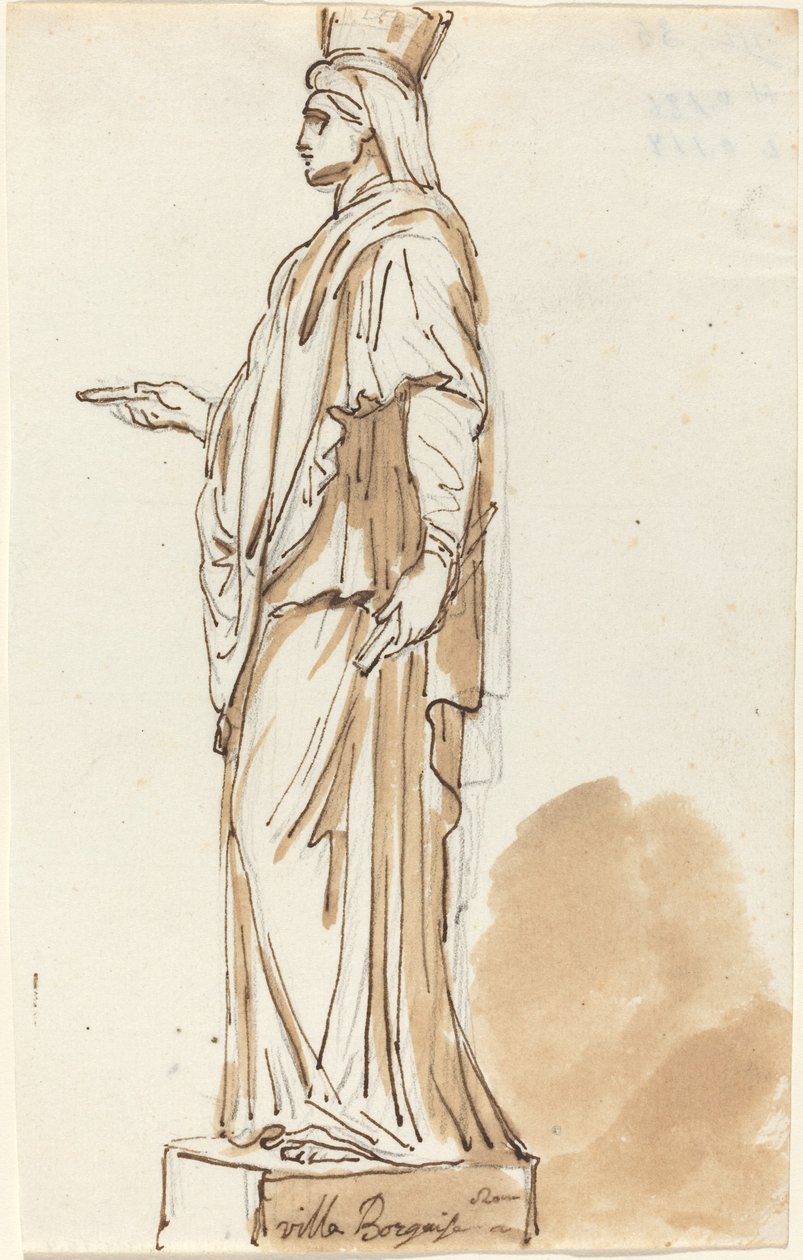 Borghese Cybele af Augustin Pajou