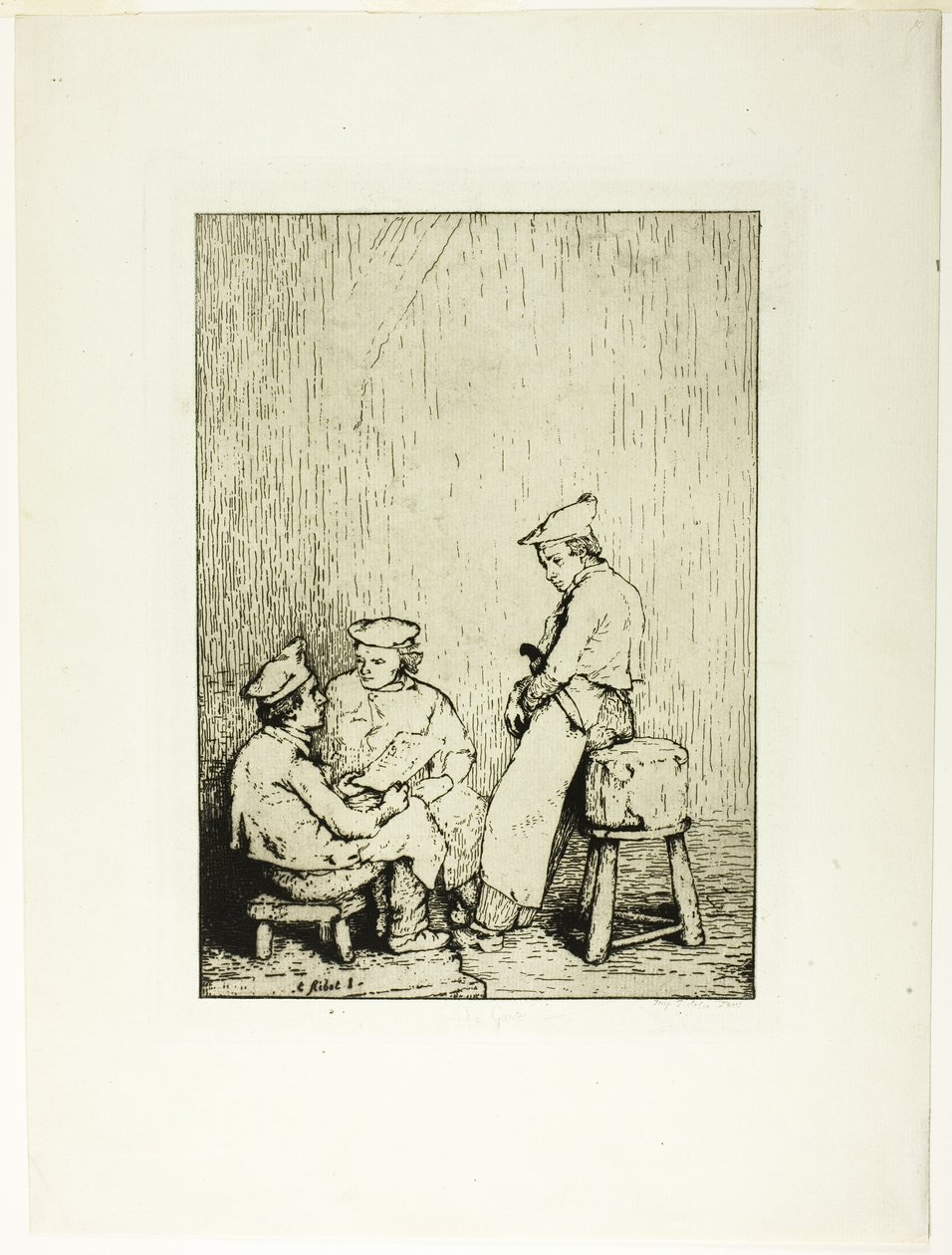 Menuen af Augustin Théodule Ribot