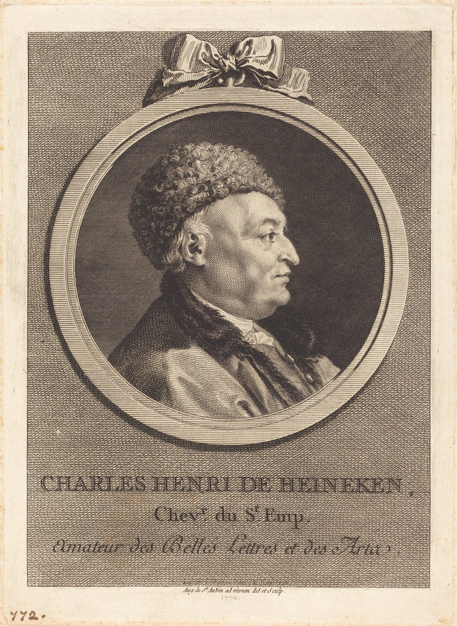 Charles Henri de Heineken af Augustin de Saint-Aubin