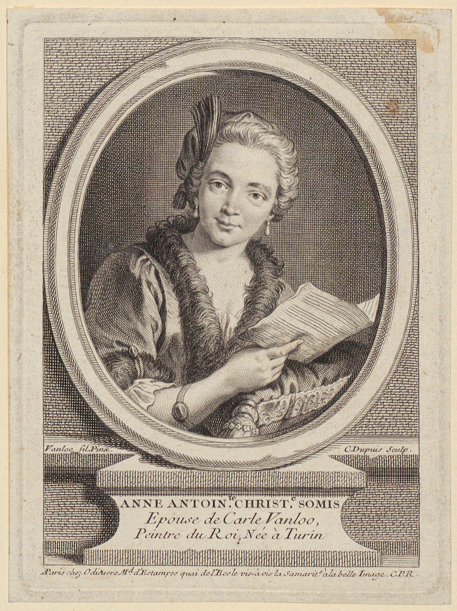 Gruppeportræt af Ludvig XVI, Marie Antoinette og Ludvig XVII af Augustin de Saint-Aubin