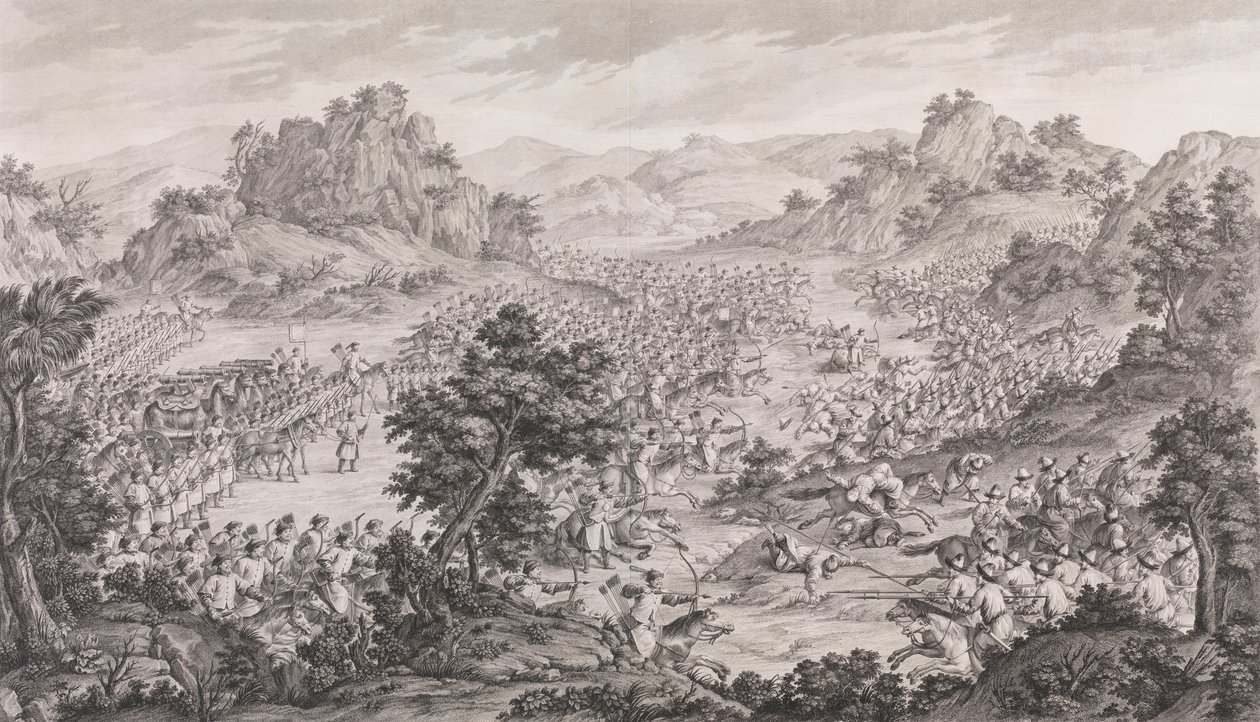 Qurmans store sejr, 1770. af Augustin de Saint Aubin