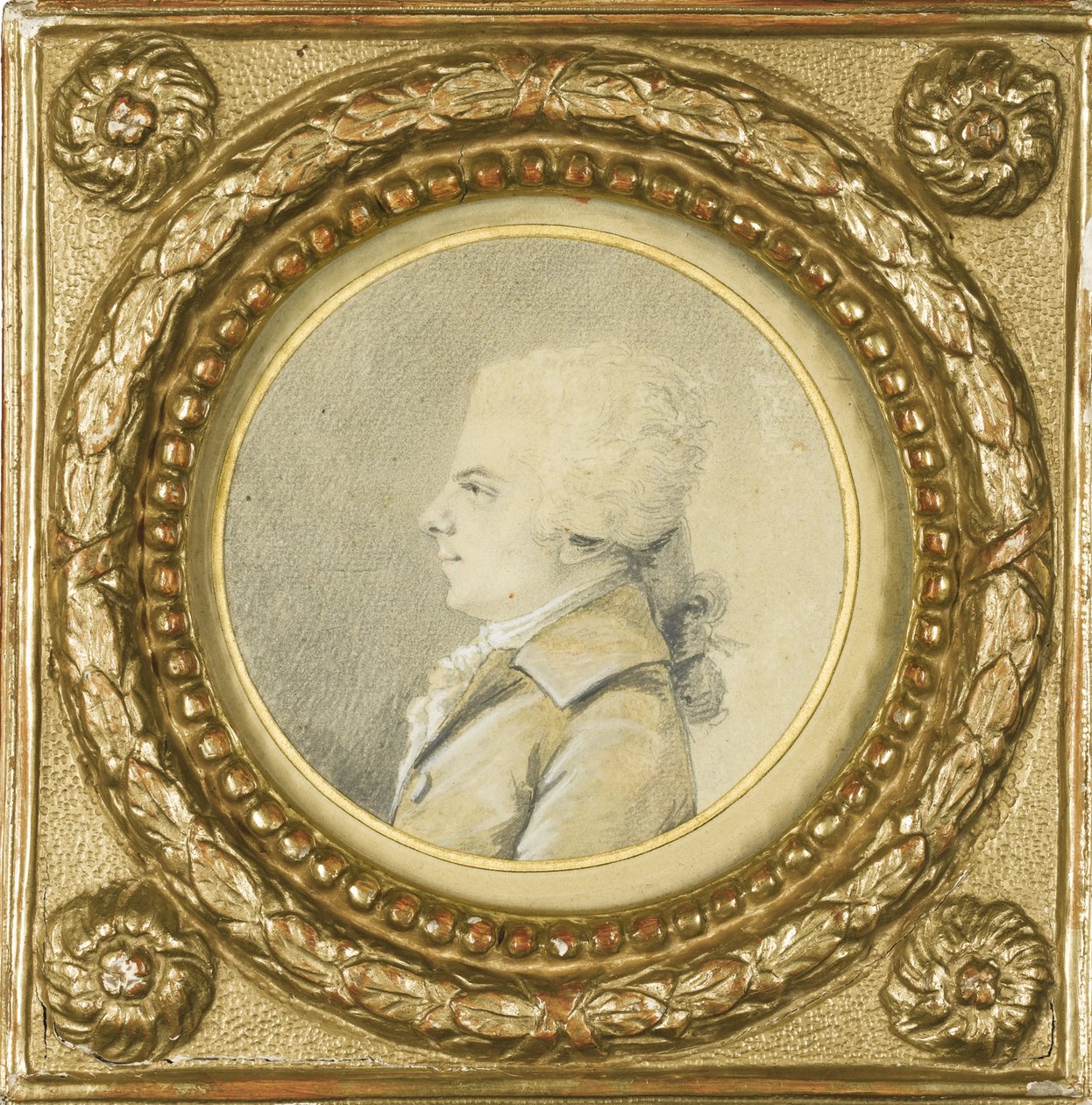 Wolfgang Amadeus Mozart af Augustin de Saint Aubin