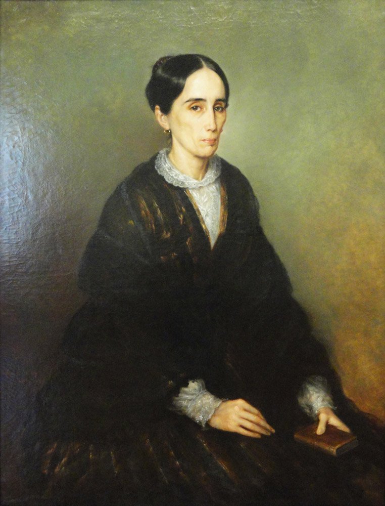 Portræt af Antonia Alves de Carvalho af Augusto Muller