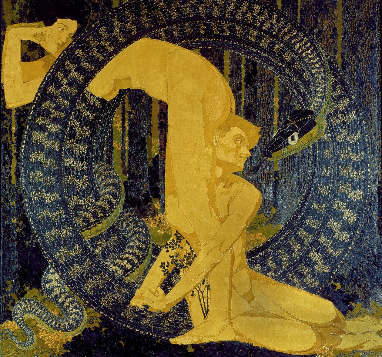 Adam og Eva af Augusto Giacometti