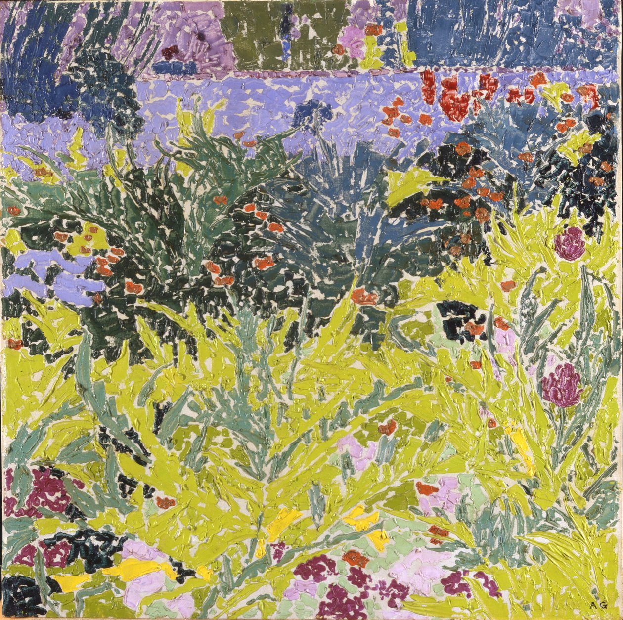 Midsommer, 1912. af Augusto Giacometti