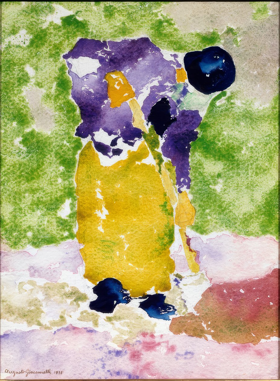 Arbejdende mand af Augusto Giacometti