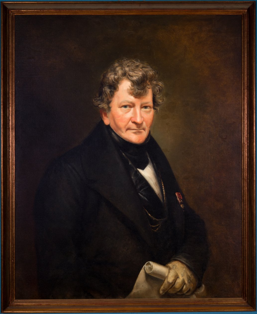 Augusto Müller - Retrato de Grandjean de Montigny (1843) af Augusto Muller